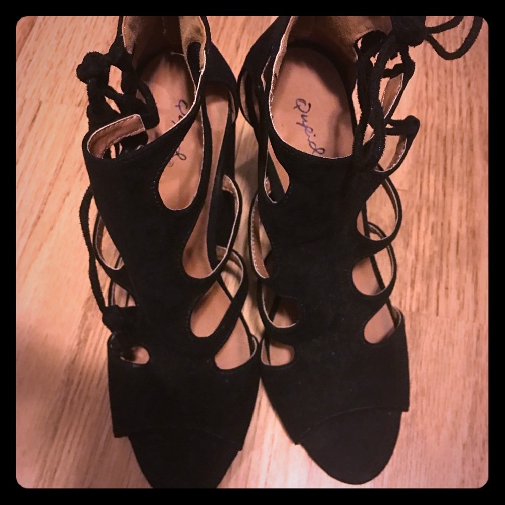 Black heels